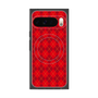 Premium Square Case with Pixelsnap［ Argyle - Red ］
