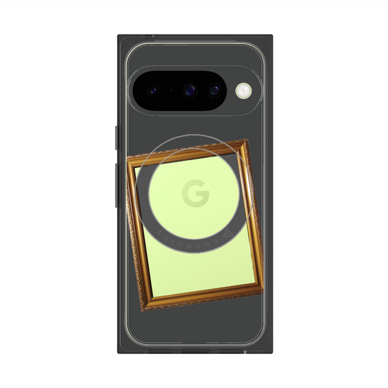 Premium Square Case with Pixelsnap［ Photo Frame - Gray ］