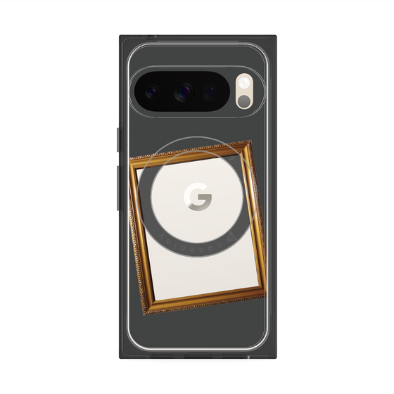 Premium Square Case with Pixelsnap［ Photo Frame - Gray ］