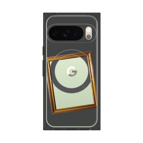 Premium Square Case with Pixelsnap［ Photo Frame - Gray ］