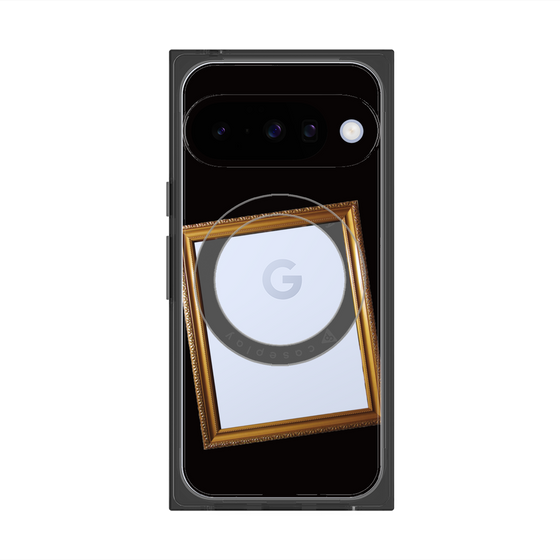 Premium Square Case with Pixelsnap［ Photo Frame - Black ］