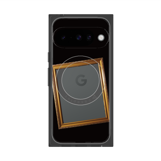 Premium Square Case with Pixelsnap［ Photo Frame - Black ］