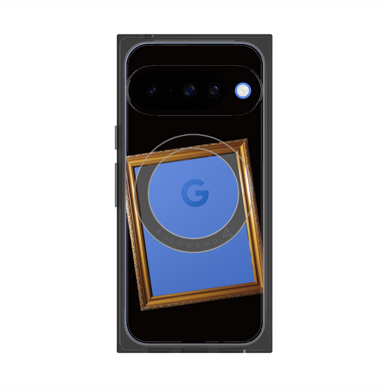 Premium Square Case with Pixelsnap［ Photo Frame - Black ］