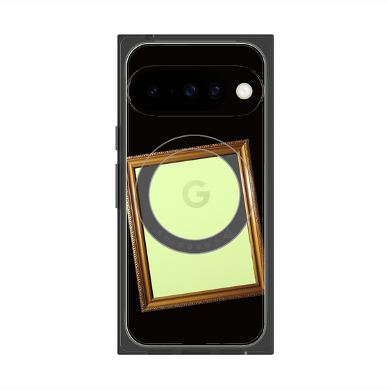 Premium Square Case with Pixelsnap［ Photo Frame - Black ］