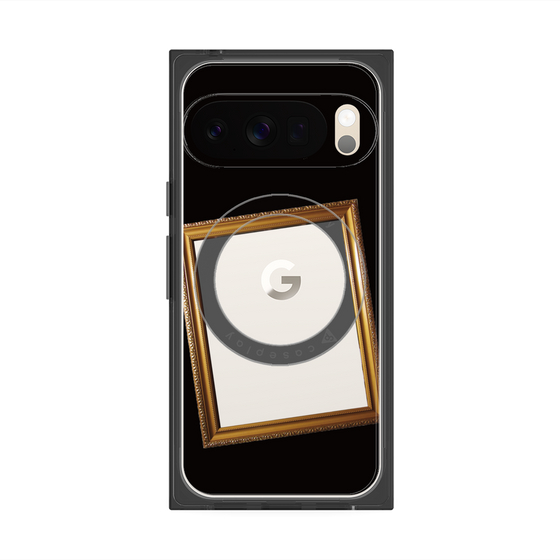 Premium Square Case with Pixelsnap［ Photo Frame - Black ］