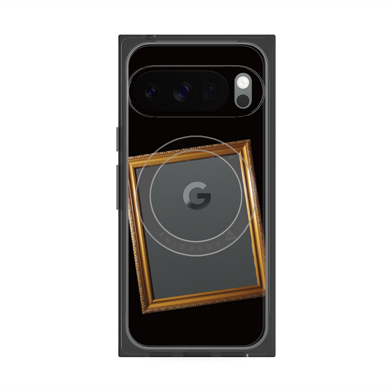 Premium Square Case with Pixelsnap［ Photo Frame - Black ］