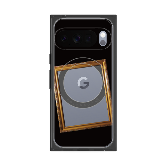 Premium Square Case with Pixelsnap［ Photo Frame - Black ］