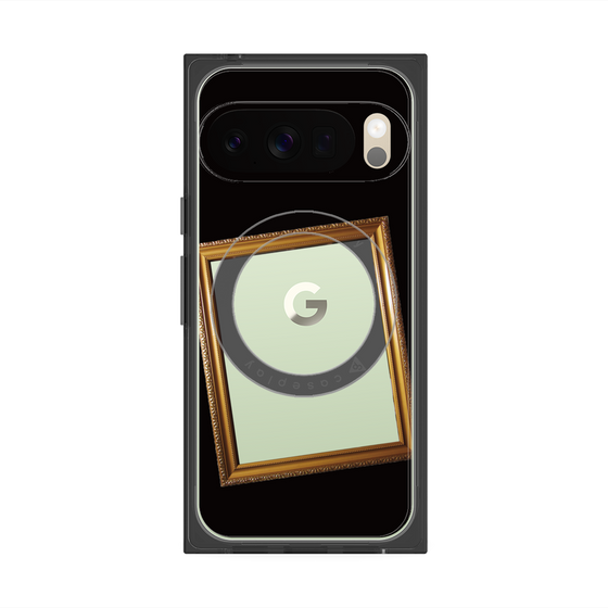 Premium Square Case with Pixelsnap［ Photo Frame - Black ］