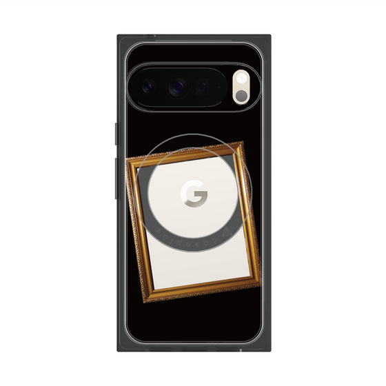 Premium Square Case with Pixelsnap［ Photo Frame - Black ］