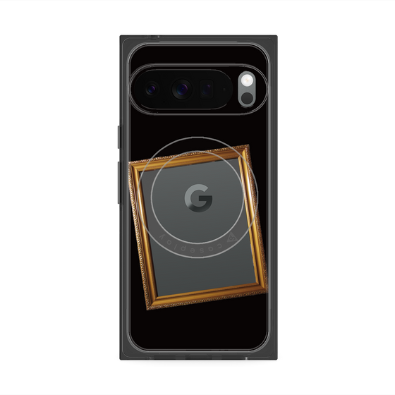 Premium Square Case with Pixelsnap［ Photo Frame - Black ］