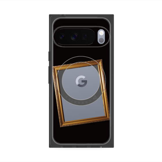 Premium Square Case with Pixelsnap［ Photo Frame - Black ］