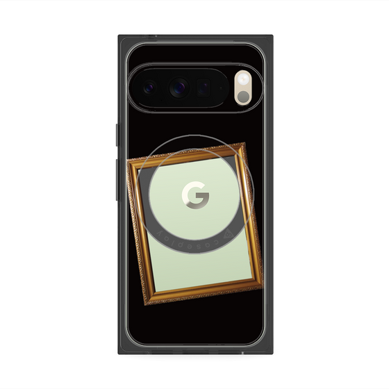 Premium Square Case with Pixelsnap［ Photo Frame - Black ］