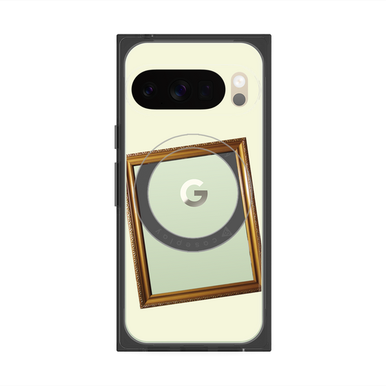 Premium Square Case with Pixelsnap［ Photo Frame - Ivory ］