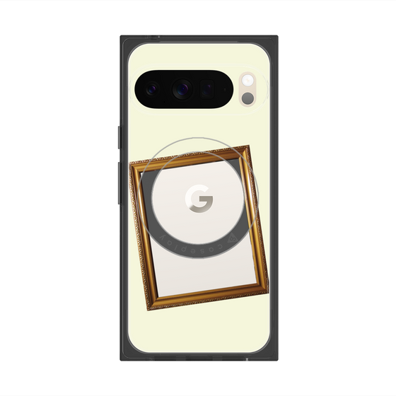 Premium Square Case with Pixelsnap［ Photo Frame - Ivory ］