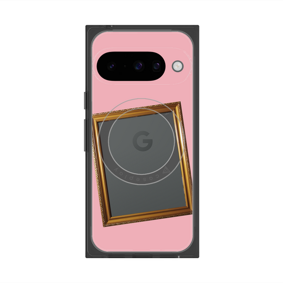 Premium Square Case with Pixelsnap［ Photo Frame - Pink ］