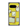 Premium Square Case with Pixelsnap［ Photo Frames - Yellow ］
