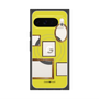 Premium Square Case with Pixelsnap［ Photo Frames - Yellow ］
