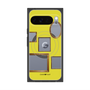Premium Square Case with Pixelsnap［ Photo Frames - Yellow ］