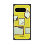 Premium Square Case with Pixelsnap［ Photo Frames - Yellow ］