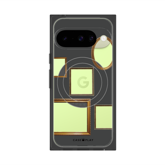 Premium Square Case with Pixelsnap［ Photo Frames - Gray ］