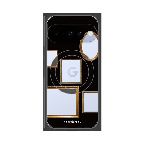 Premium Square Case with Pixelsnap［ Photo Frames - Black ］