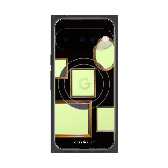 Premium Square Case with Pixelsnap［ Photo Frames - Black ］