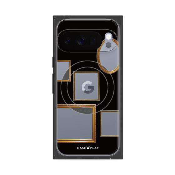 Premium Square Case with Pixelsnap［ Photo Frames - Black ］