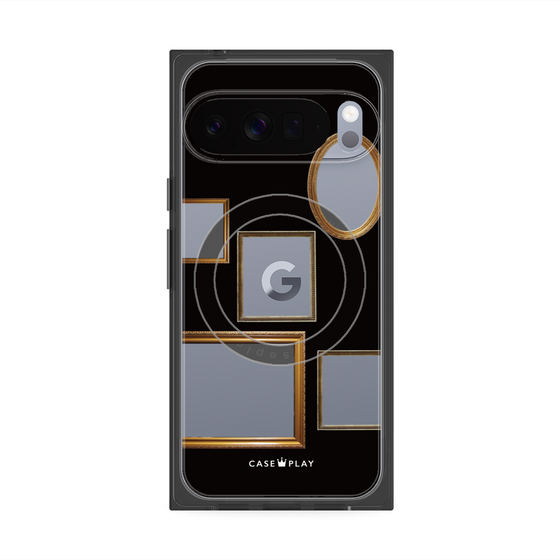 Premium Square Case with Pixelsnap［ Photo Frames - Black ］
