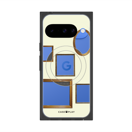 Premium Square Case with Pixelsnap［ Photo Frames - Ivory ］