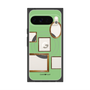 Premium Square Case with Pixelsnap［ Photo Frames - Light Green ］