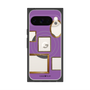 Premium Square Case with Pixelsnap［ Photo Frames - Purple ］