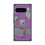 Premium Square Case with Pixelsnap［ Photo Frames - Purple ］