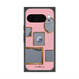 Premium Square Case with Pixelsnap［ Photo Frames - Pink ］