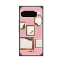 Premium Square Case with Pixelsnap［ Photo Frames - Pink ］