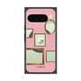 Premium Square Case with Pixelsnap［ Photo Frames - Pink ］