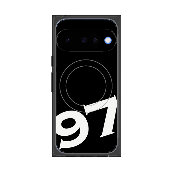 Premium Square Case with Pixelsnap［ No.97 - Black ］