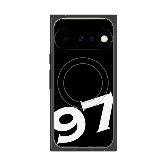 Premium Square Case with Pixelsnap［ No.97 - Black ］