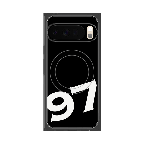 Premium Square Case with Pixelsnap［ No.97 - Black ］