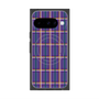 Premium Square Case with Pixelsnap［ Tartan Check - Purple ］