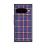 Premium Square Case with Pixelsnap［ Tartan Check - Purple ］