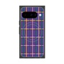 Premium Square Case with Pixelsnap［ Tartan Check - Purple ］