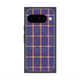 Premium Square Case with Pixelsnap［ Tartan Check - Purple ］