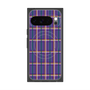 Premium Square Case with Pixelsnap［ Tartan Check - Purple ］