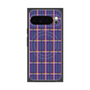 Premium Square Case with Pixelsnap［ Tartan Check - Purple ］
