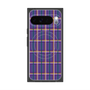 Premium Square Case with Pixelsnap［ Tartan Check - Purple ］