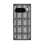 Premium Square Case with Pixelsnap［ Tartan Check - Gray ］