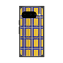 Premium Square Case with Pixelsnap［ Tartan Check - Yellow ］