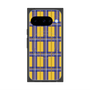 Premium Square Case with Pixelsnap［ Tartan Check - Yellow ］