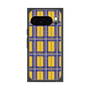 Premium Square Case with Pixelsnap［ Tartan Check - Yellow ］