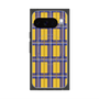 Premium Square Case with Pixelsnap［ Tartan Check - Yellow ］